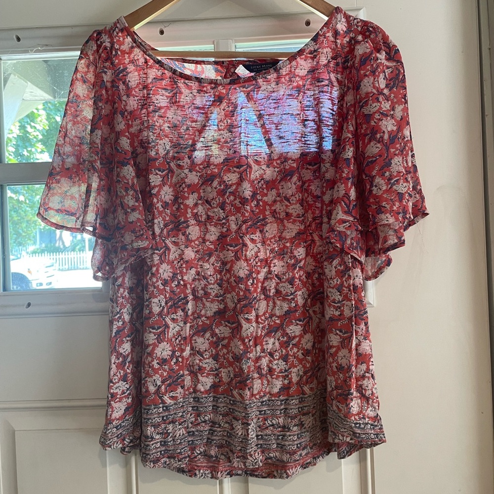 Lucky Brand Blouse SIZE XL